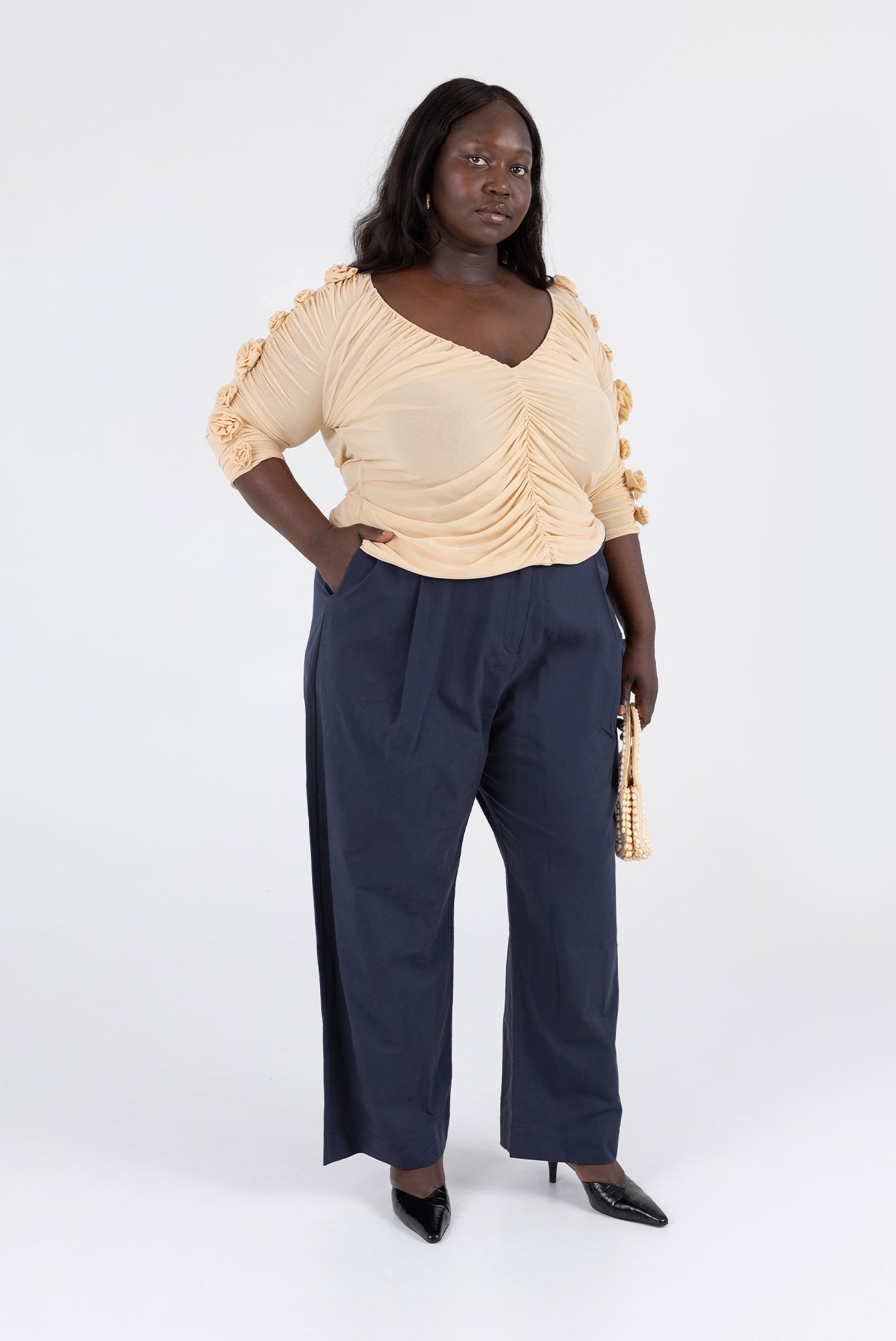 WRAY - Rose Top - Vanilla -