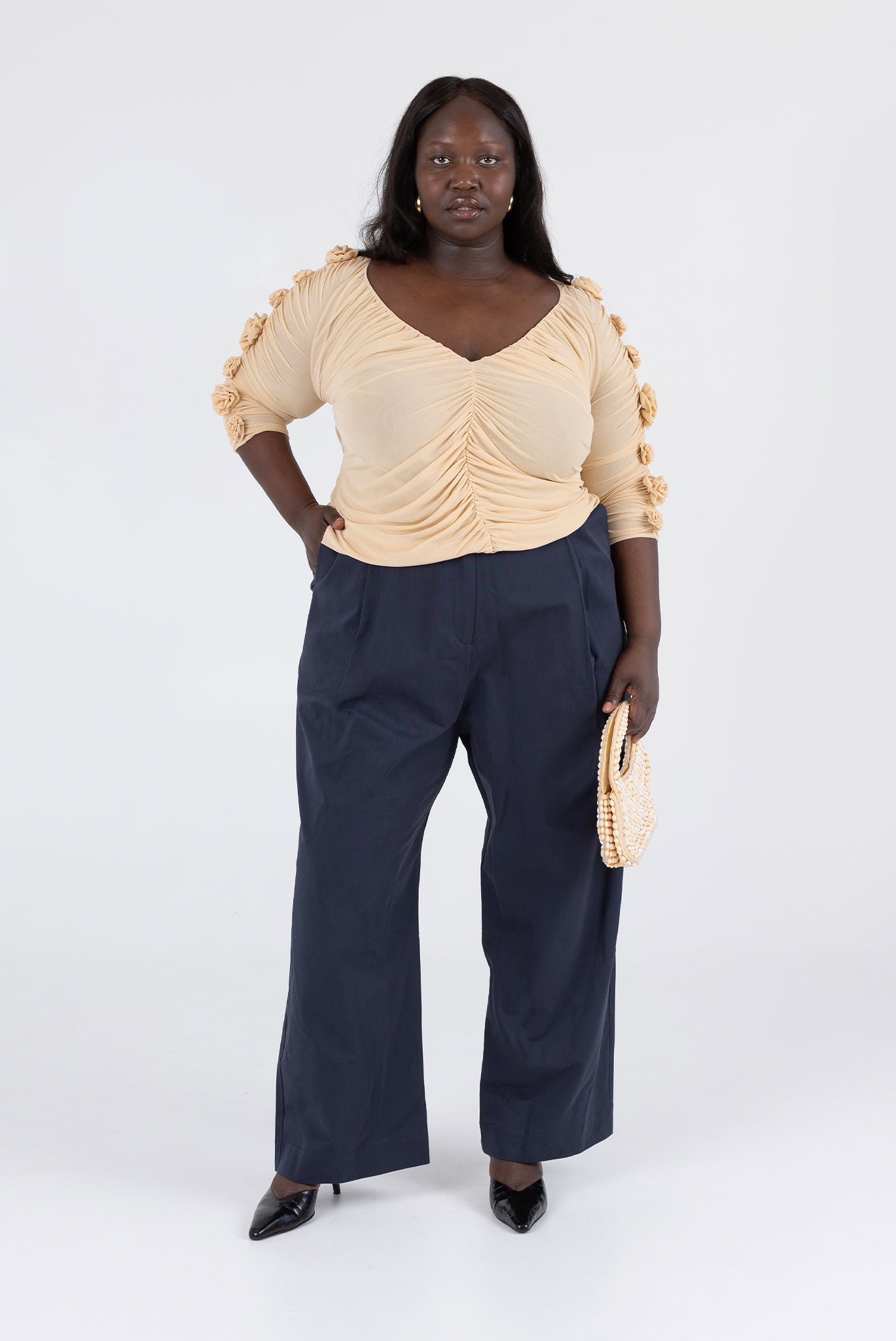 WRAY - Rose Top - Vanilla -