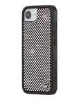 Wildflower iPhone case 16e Rhinestone | White Sparkle Cute