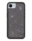Wildflower iPhone case 17e Rhinestone | White Sparkle Cute