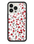 Wildflower Red Roses iPhone 13 Pro Case
