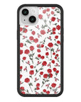Wildflower Red Roses iPhone 14 Case