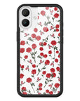 Wildflower Red Roses iPhone 16 Plus Case