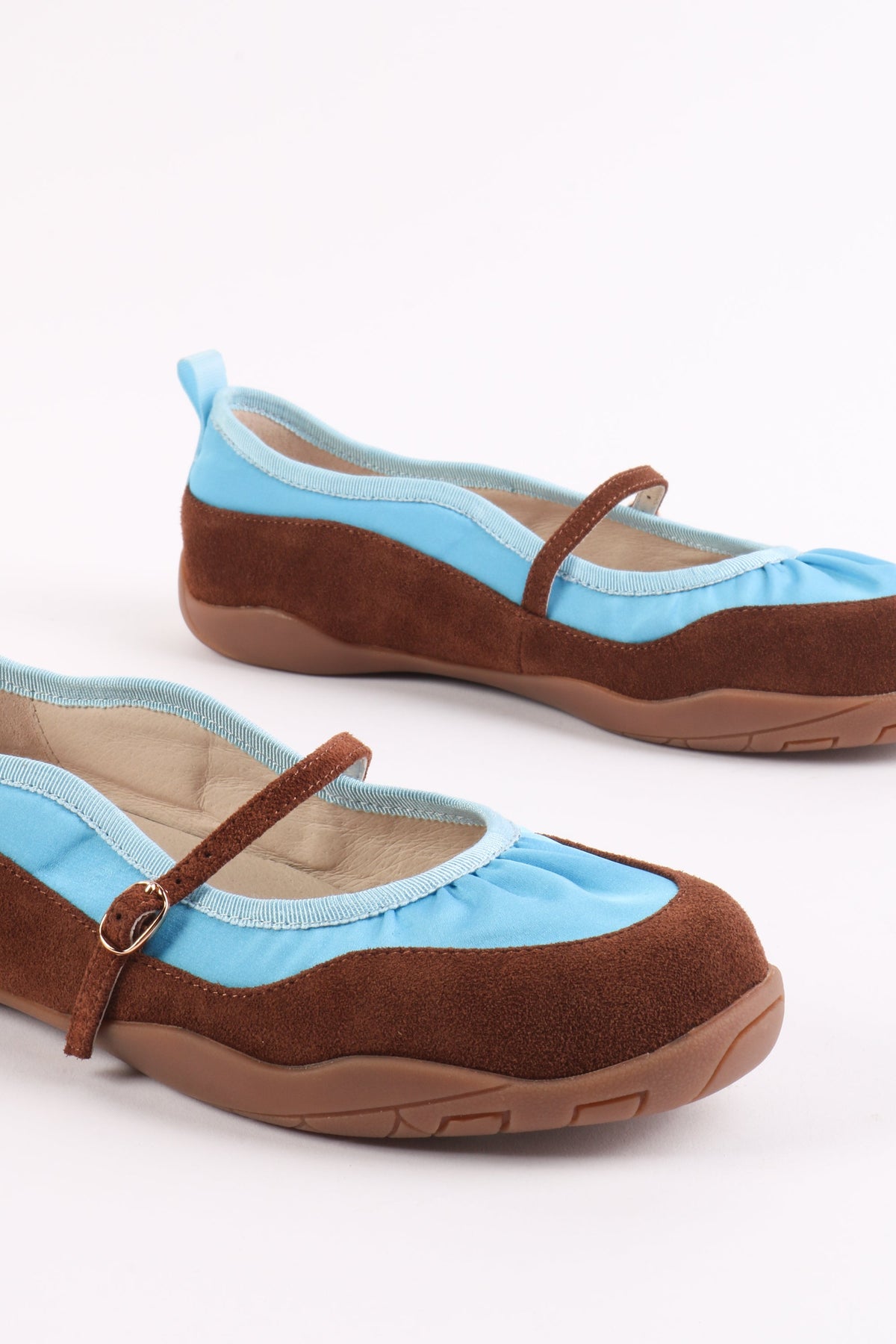 Intentionally Blank - Pulse Suede Mary Jane Ballet Sneaker -