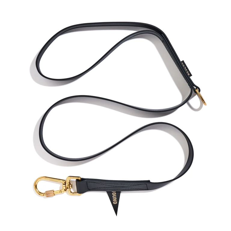 Found My Animal - Water Resistant Standard 5ft Leash - Black -