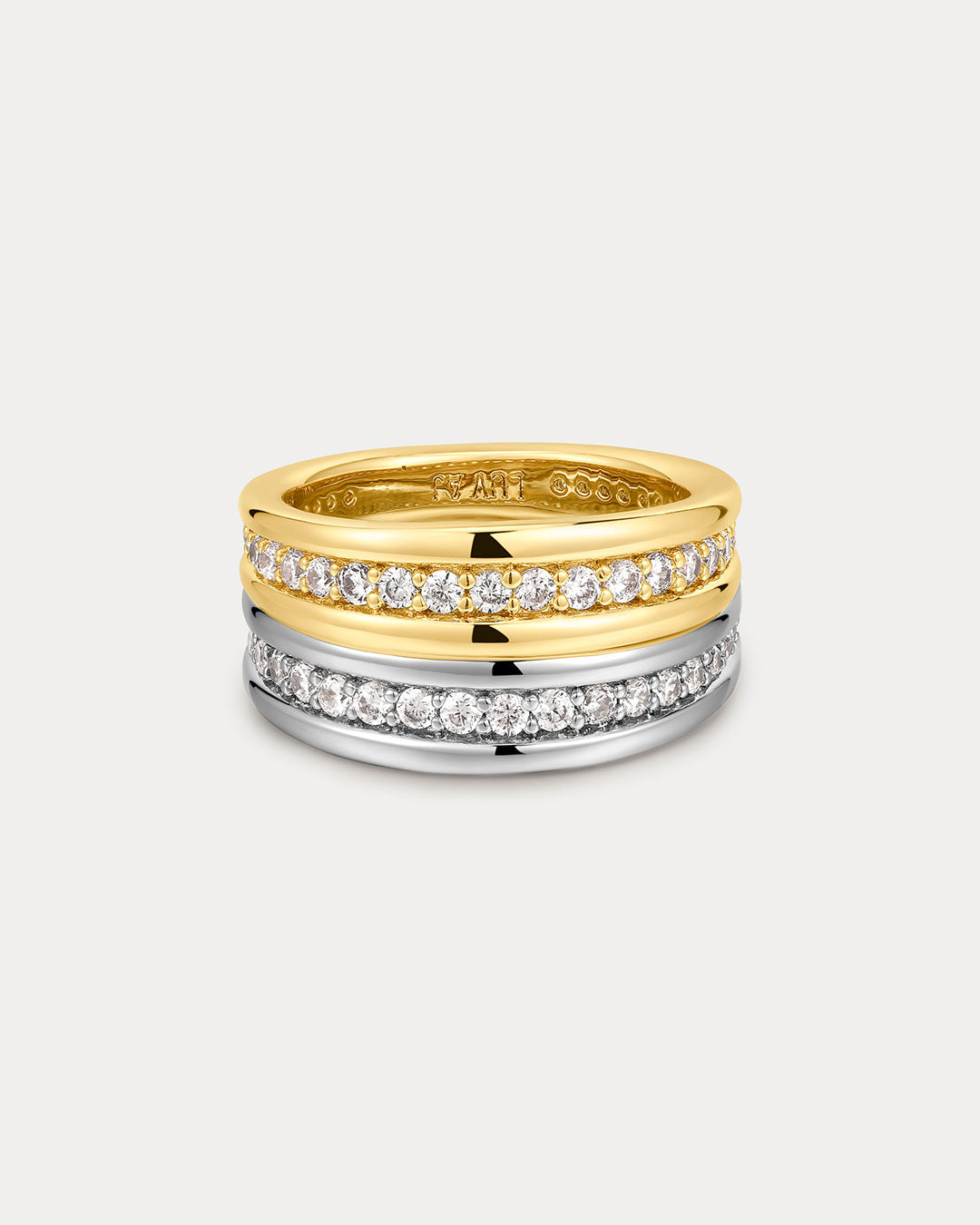 Luv Aj - The Wave Bezel Band Set -