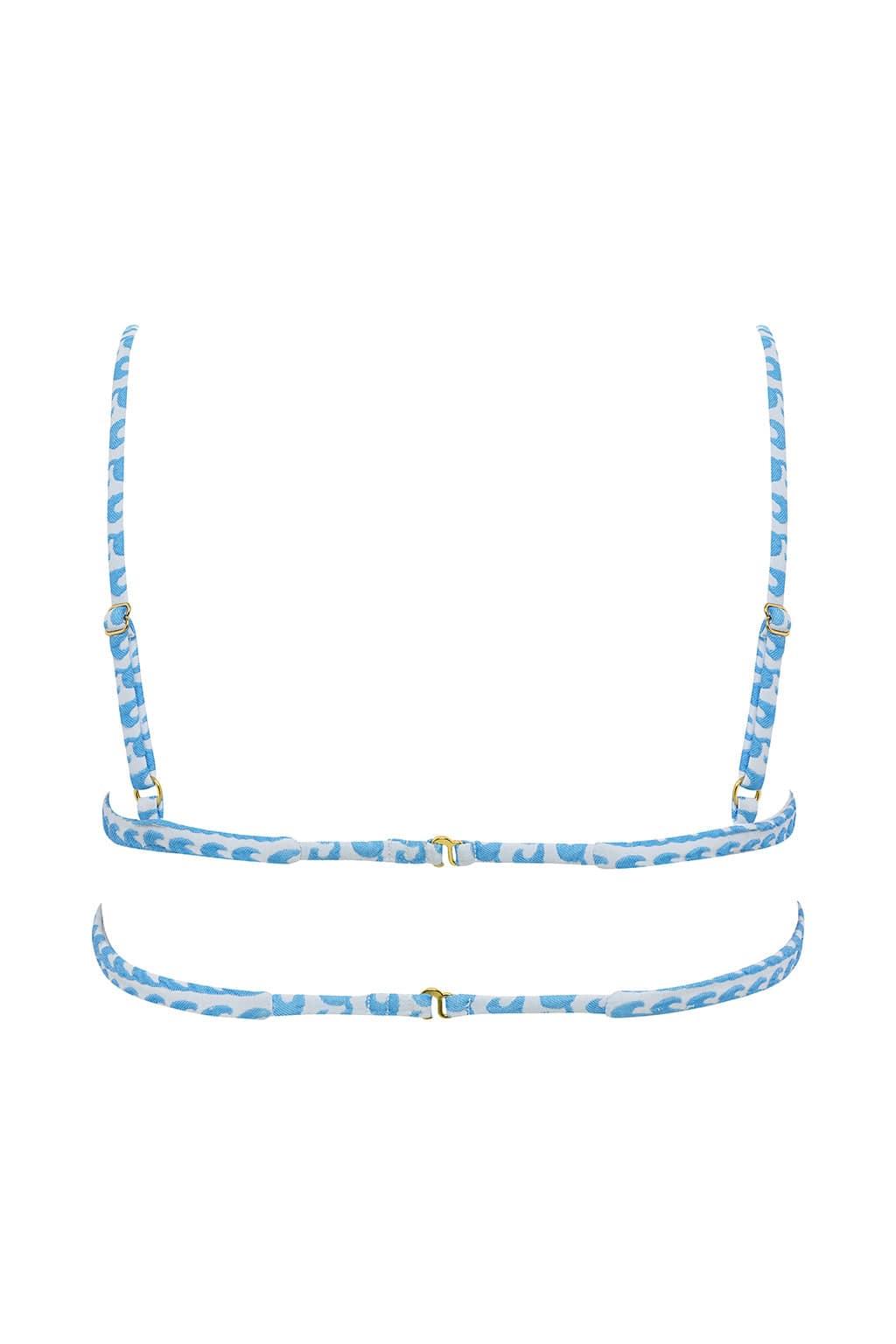 Montce - Wave Repeat Elany Bikini Top -