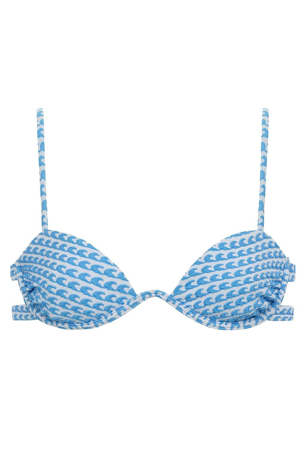 Montce - Wave Repeat Elany Bikini Top -