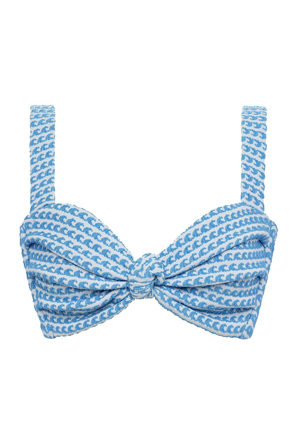 Montce - Wave Repeat Hayden Bikini Top -