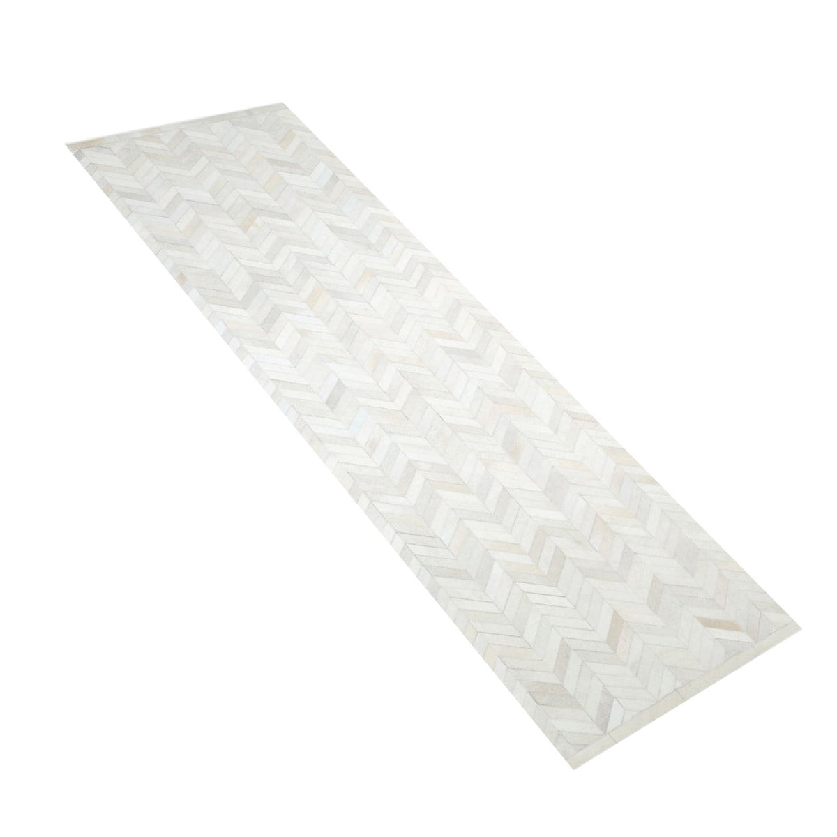 Solo Rugs - Meir Handmade Contemporary Cowhide Area Rug -