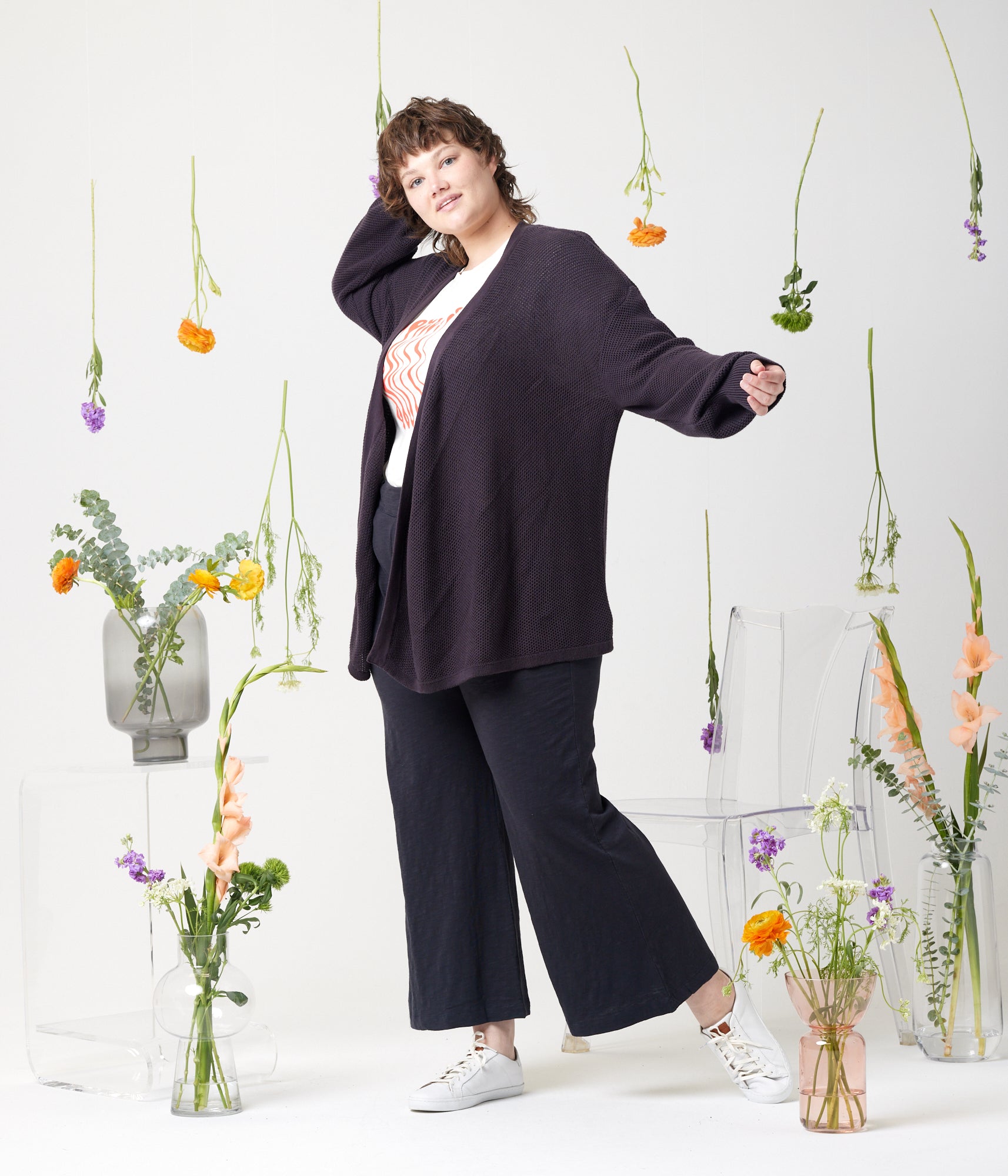 Known Supply - Wisteria Sweater - Washed Black -