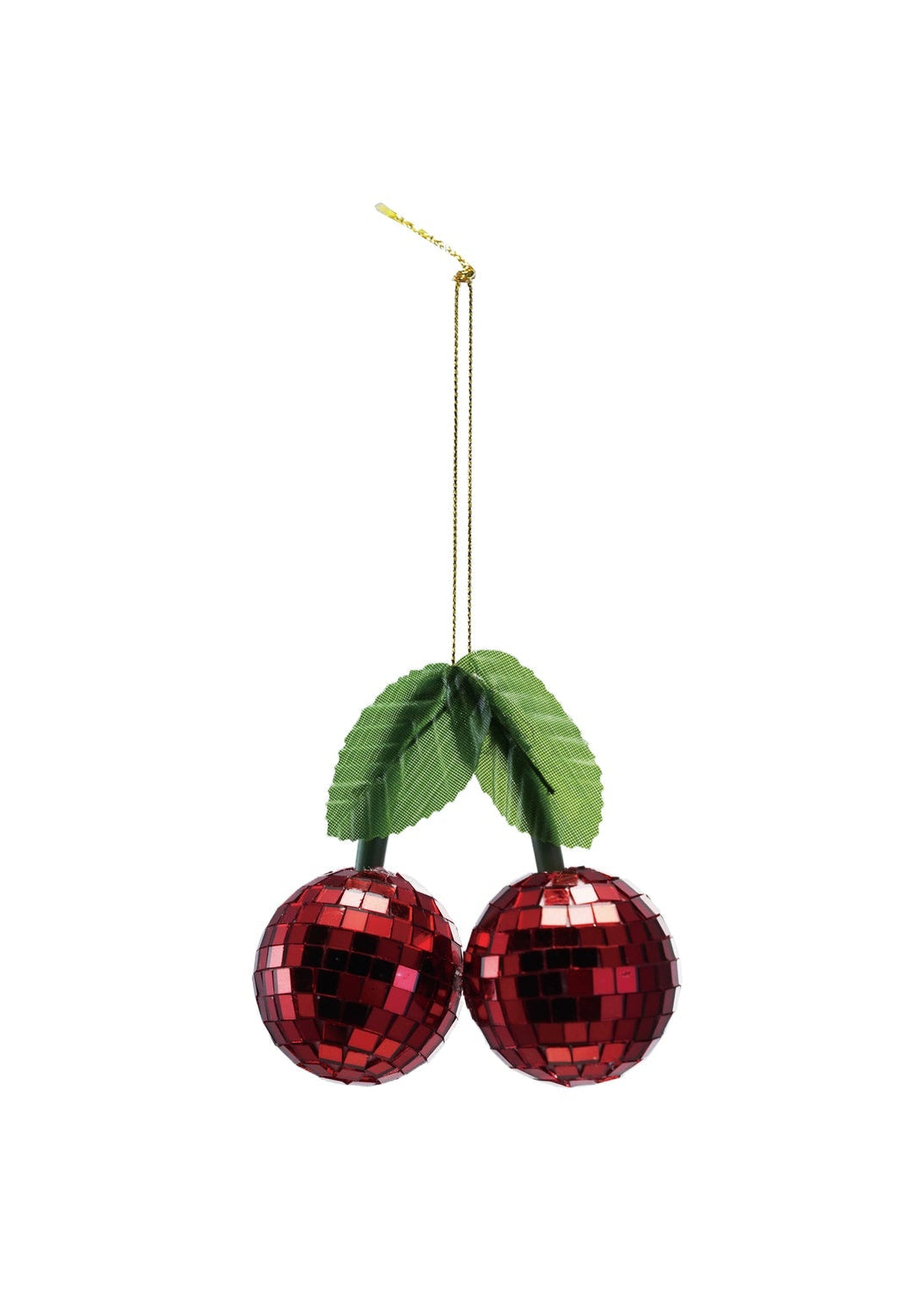 Mosaic Cherries Ornament