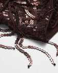 & Other Stories - Renee Sequin Top - Brown -