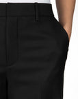 Nelle Atelier - The Zack Relaxed Trouser - Onyx -