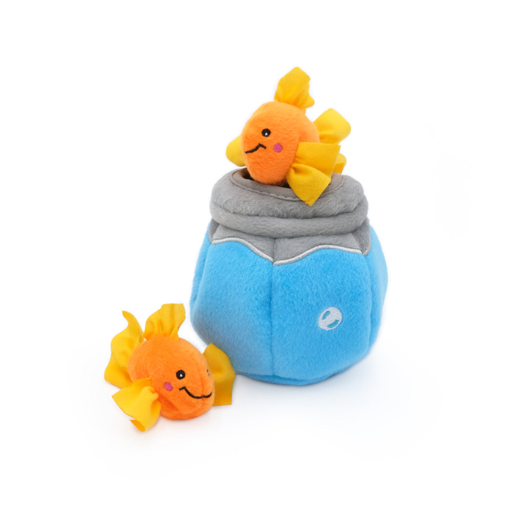 Zippy Paws - ZippyClaws Burrow - Fish in Bowl -