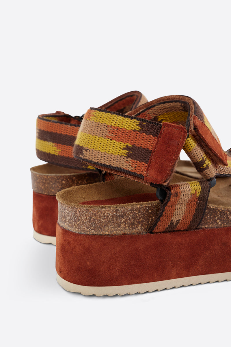 Intentionally Blank - Zona Platform Sandal -