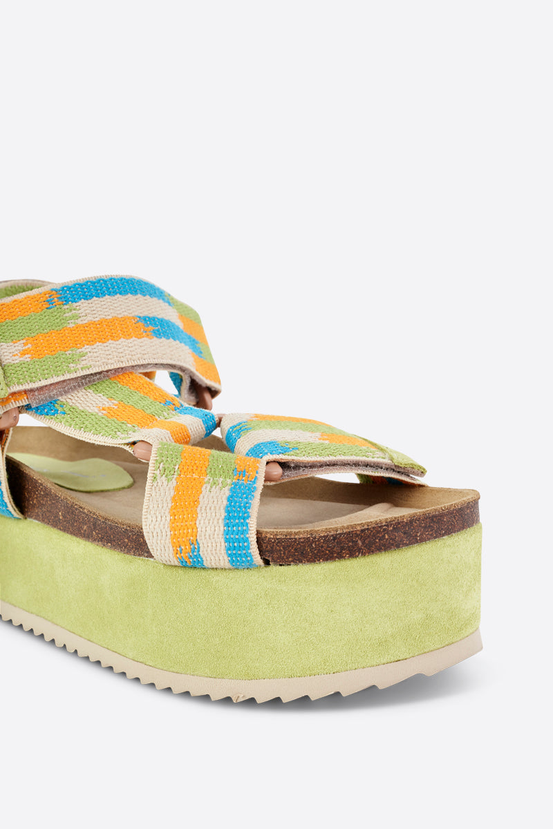 Intentionally Blank - Zona Platform Sandal -