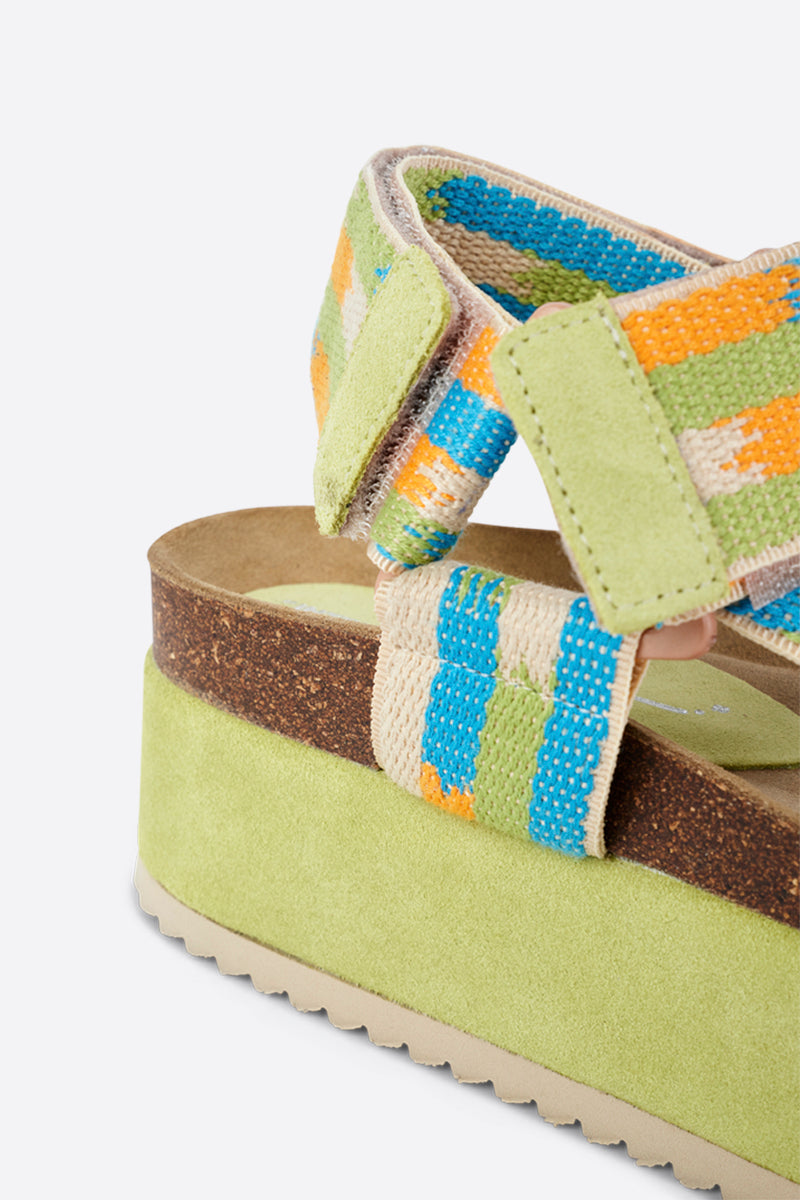 Intentionally Blank - Zona Platform Sandal -