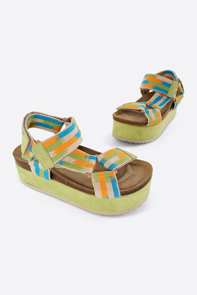 Intentionally Blank - Zona Platform Sandal -