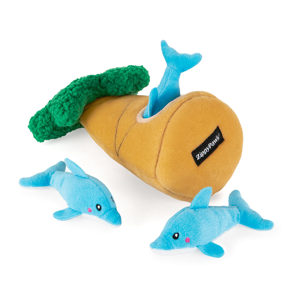 Zippy Paws - Zippy Burrow - Dolphins in Palm Tree -