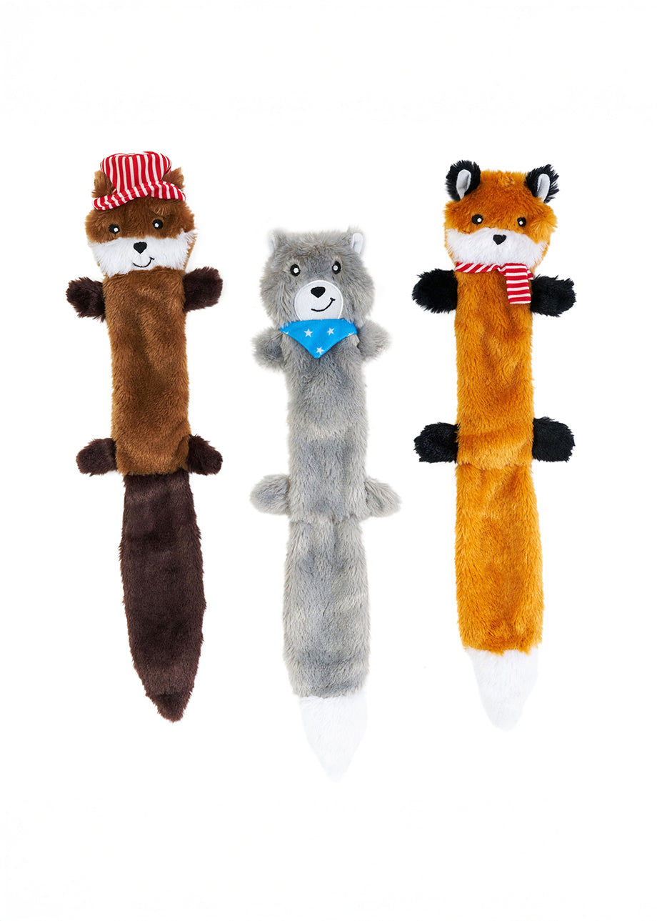 Zippy Paws - Skinny Peltz 3-Pack Large Americana -
