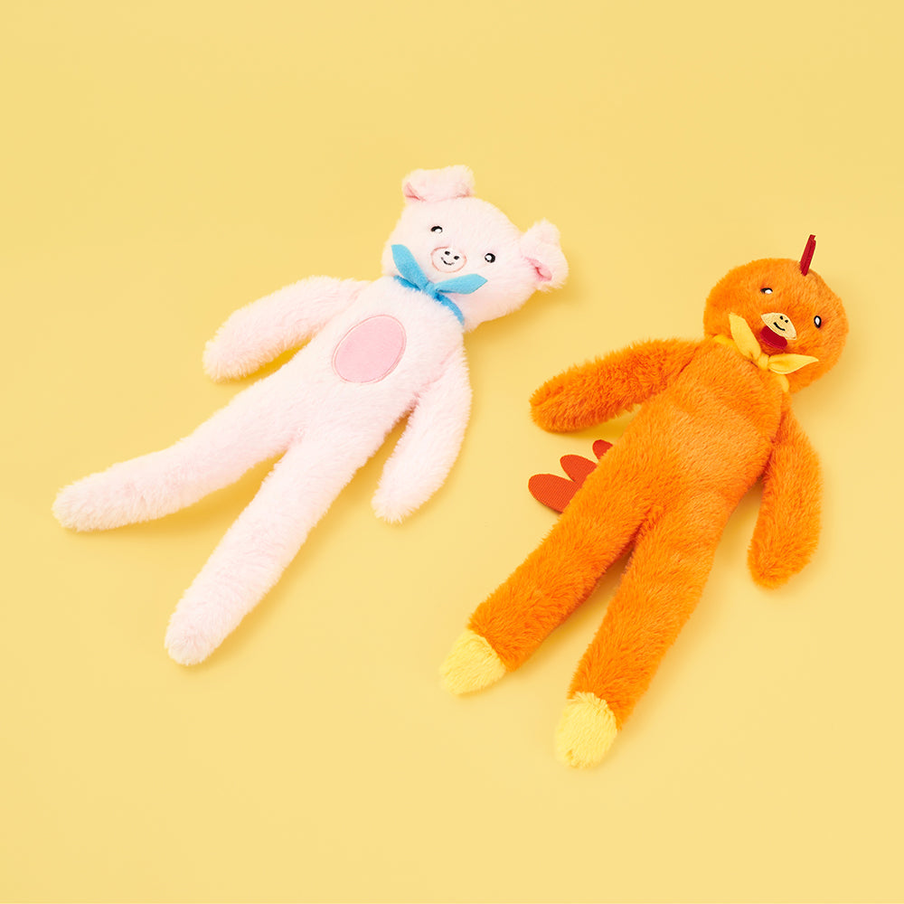 Zippy Paws - Fluffy Peltz - Chicken and Pig -