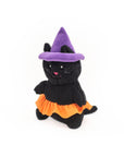 Zippy Paws - Halloween Cheeky Chumz - Witch Cat -