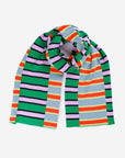 Verloop - Zipper Stripe Big Scarf - Poppy Stone Blue