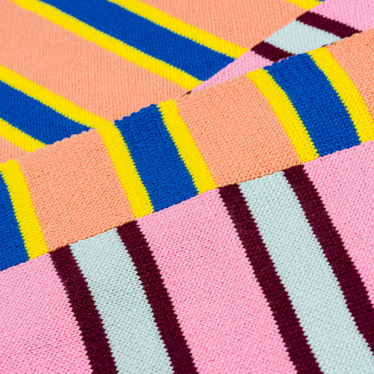 Verloop - Zipper Stripe Big Scarf -