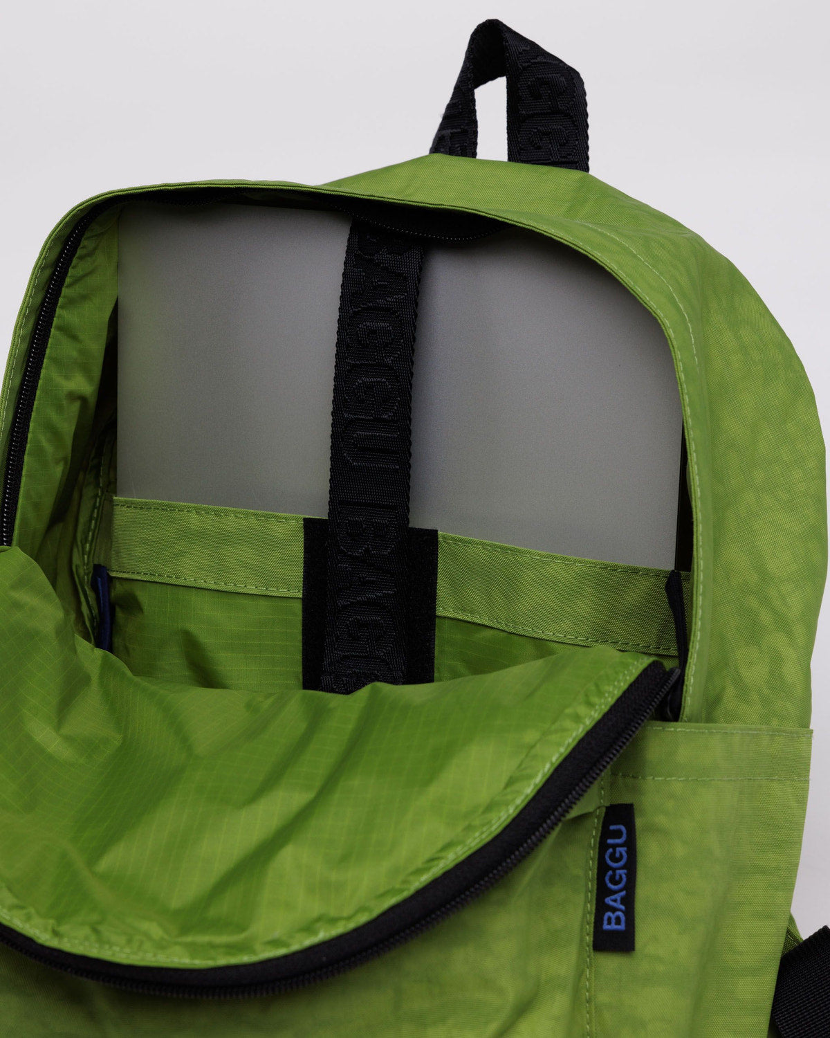 Baggu - Medium Nylon Backpack - Green Juice -