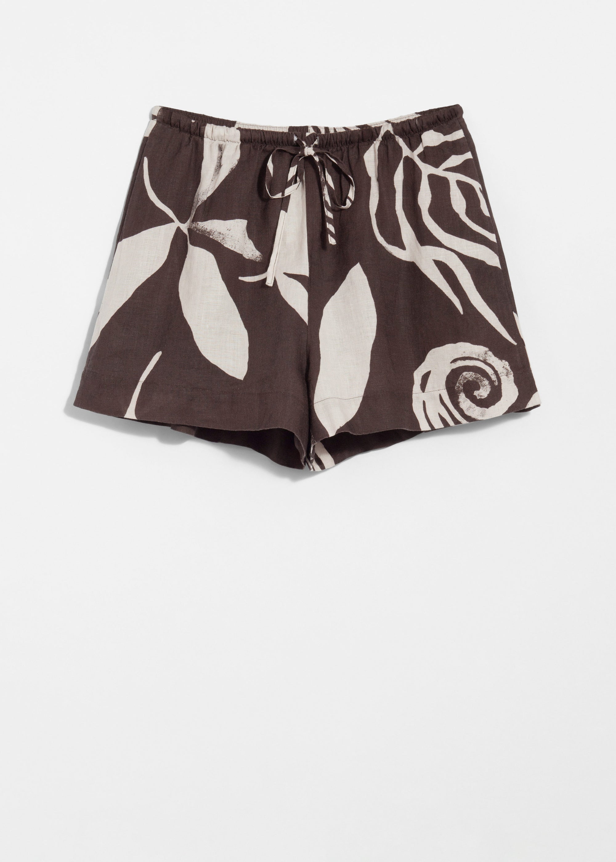 &amp; Other Stories - Nadia Linen Shorts - Brown -