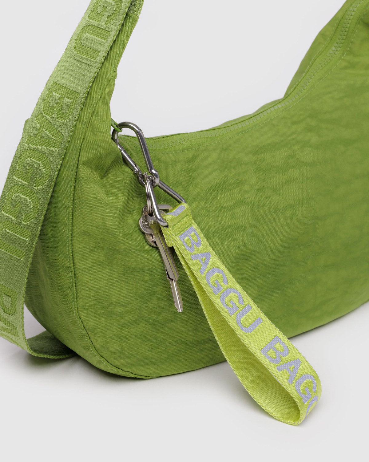 Baggu - Logo Keychain - Citron -