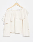 & Other Stories - Lollo Silk Blouse - White -