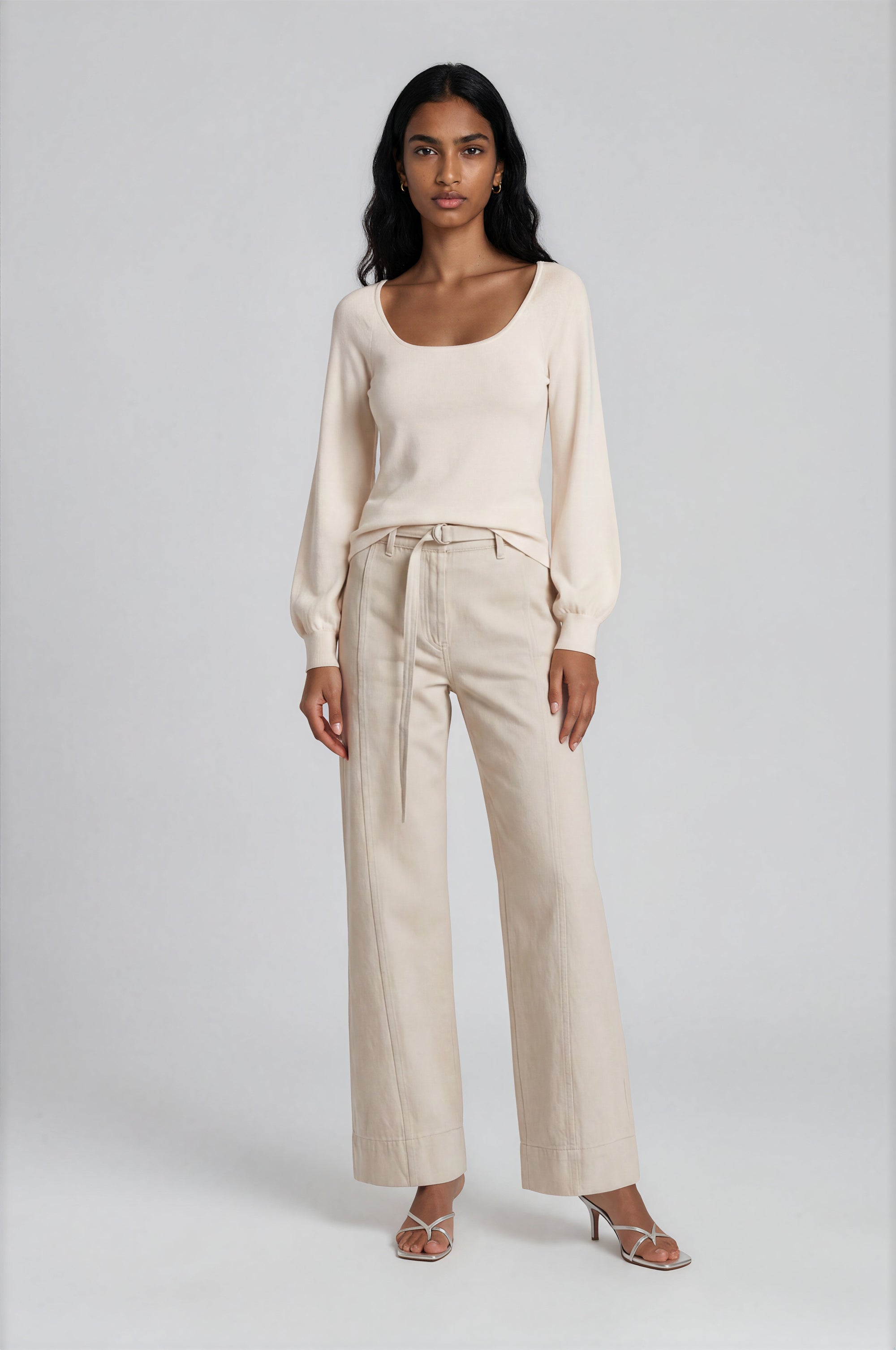 & Other Stories - Essential Dilem Trousers - Beige -