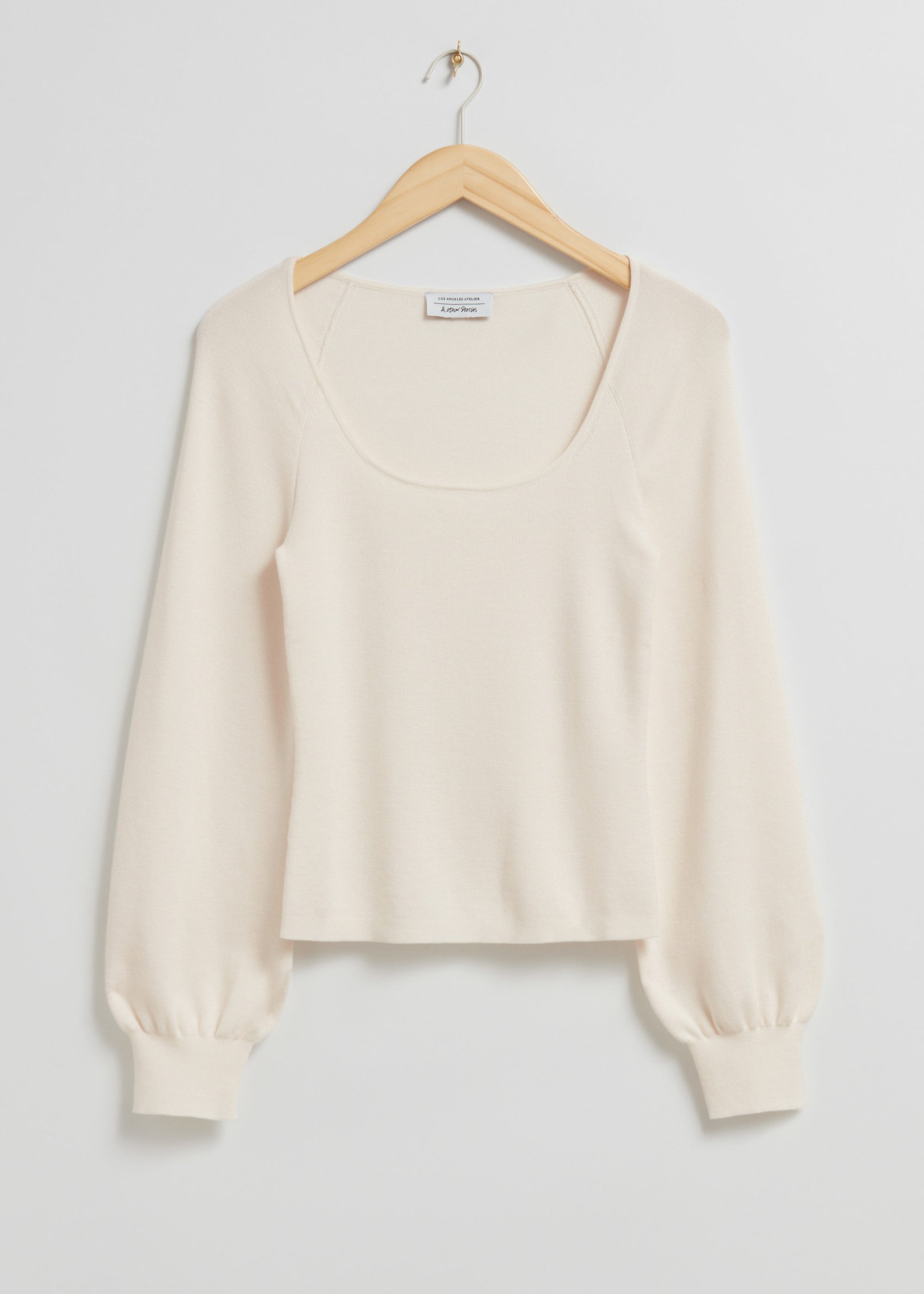 & Other Stories - Parnel Sweater - White -