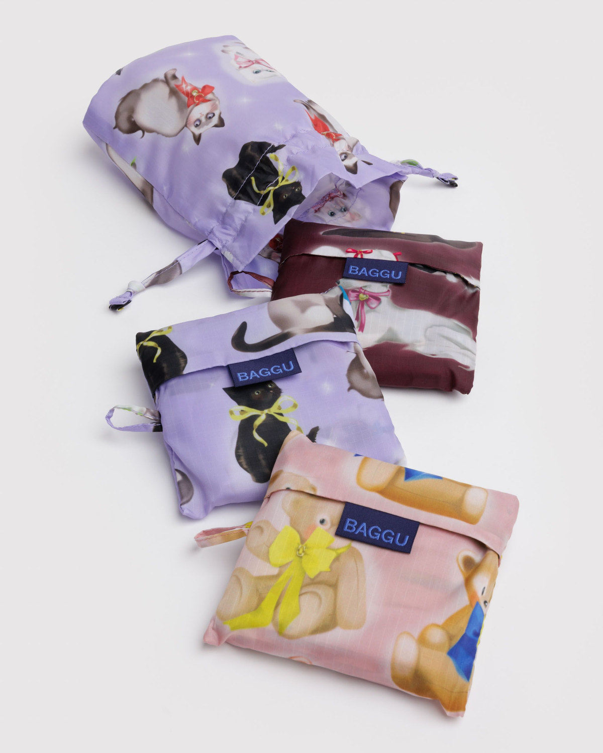 Baggu - Standard Baggu Set of 3 - Fancy Animals -