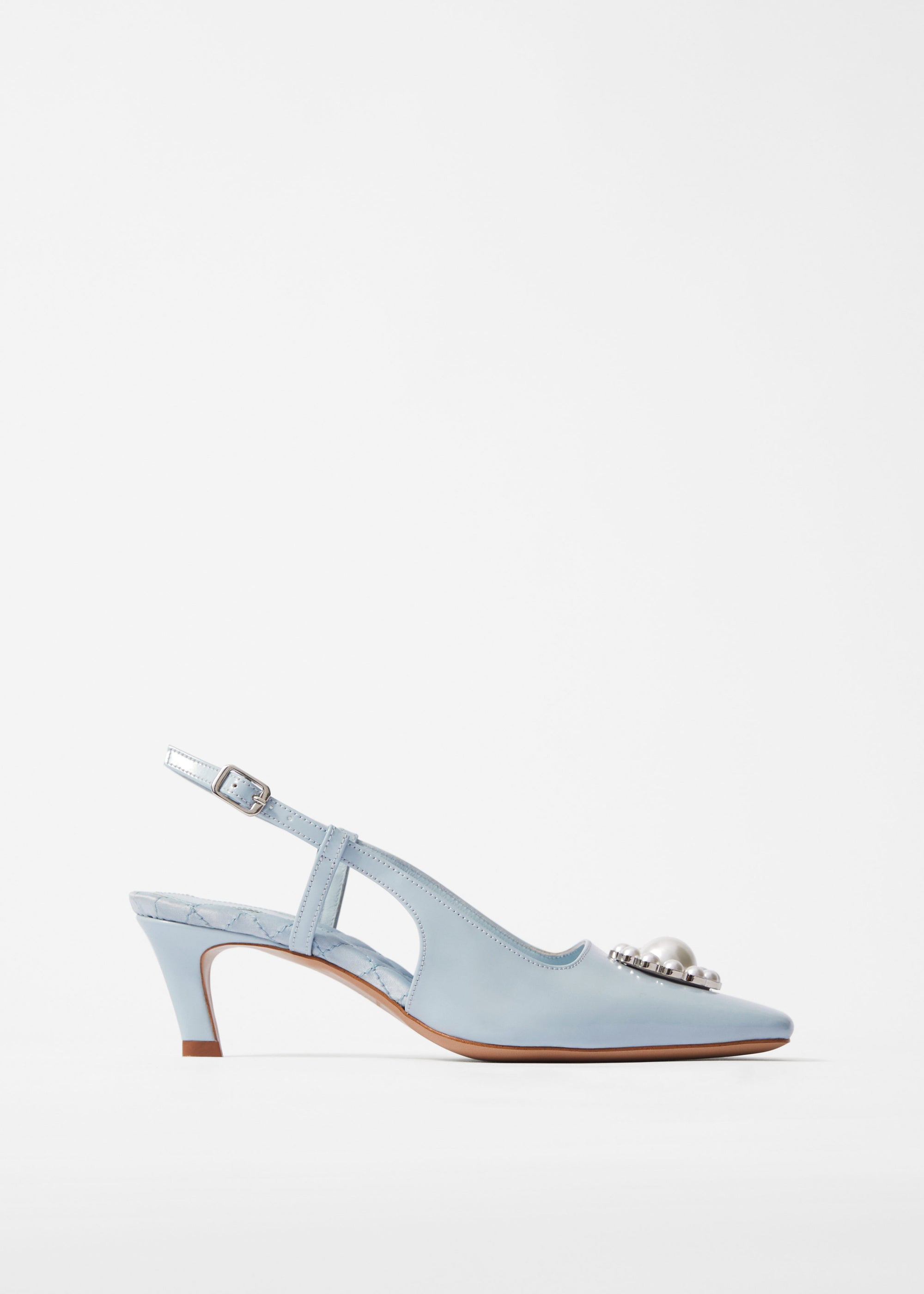 & Other Stories - Missy Slingback Pump - Turquoise -