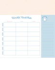 Papier - On The Menu Meal Planner - Blue -