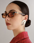 Le Specs - Confidential Sunglasses - Dark Tort -