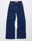 & Other Stories - Wide Cut Jeans - Dark Blue -