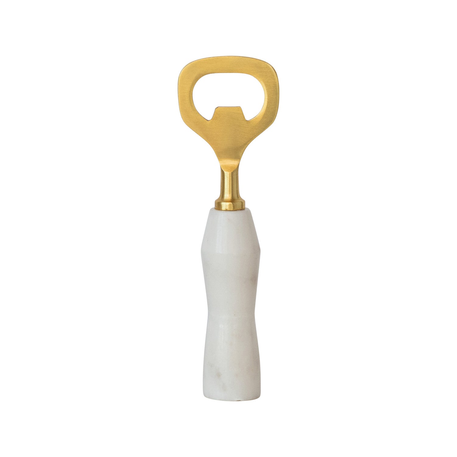 Creative Co. - Bottle Opener - Stainless Steel and Marble -