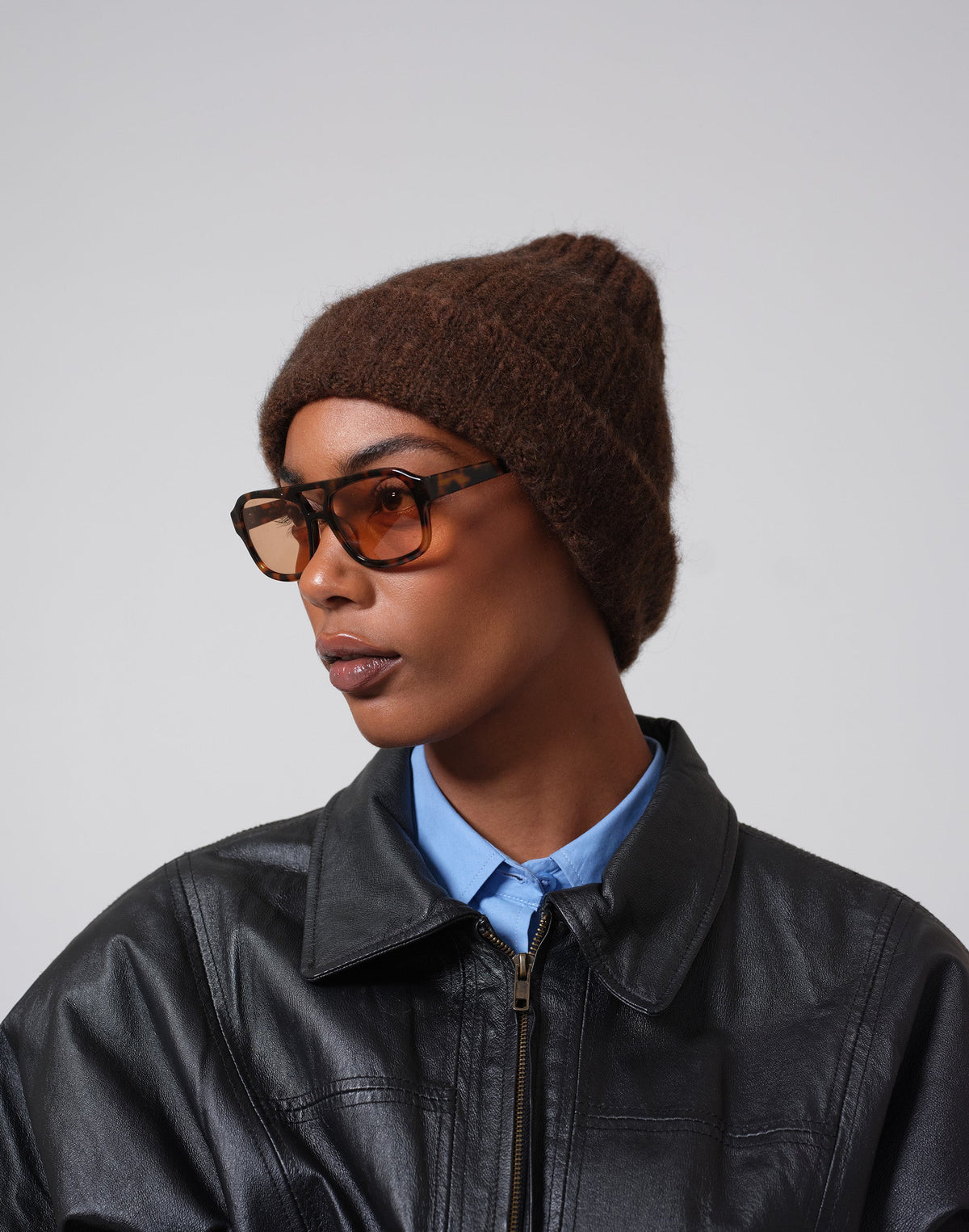 Hyer Goods - Alpaca Chunky Wool Rib Beanie -