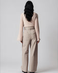 & Other Stories - Leon Trousers - Beige -