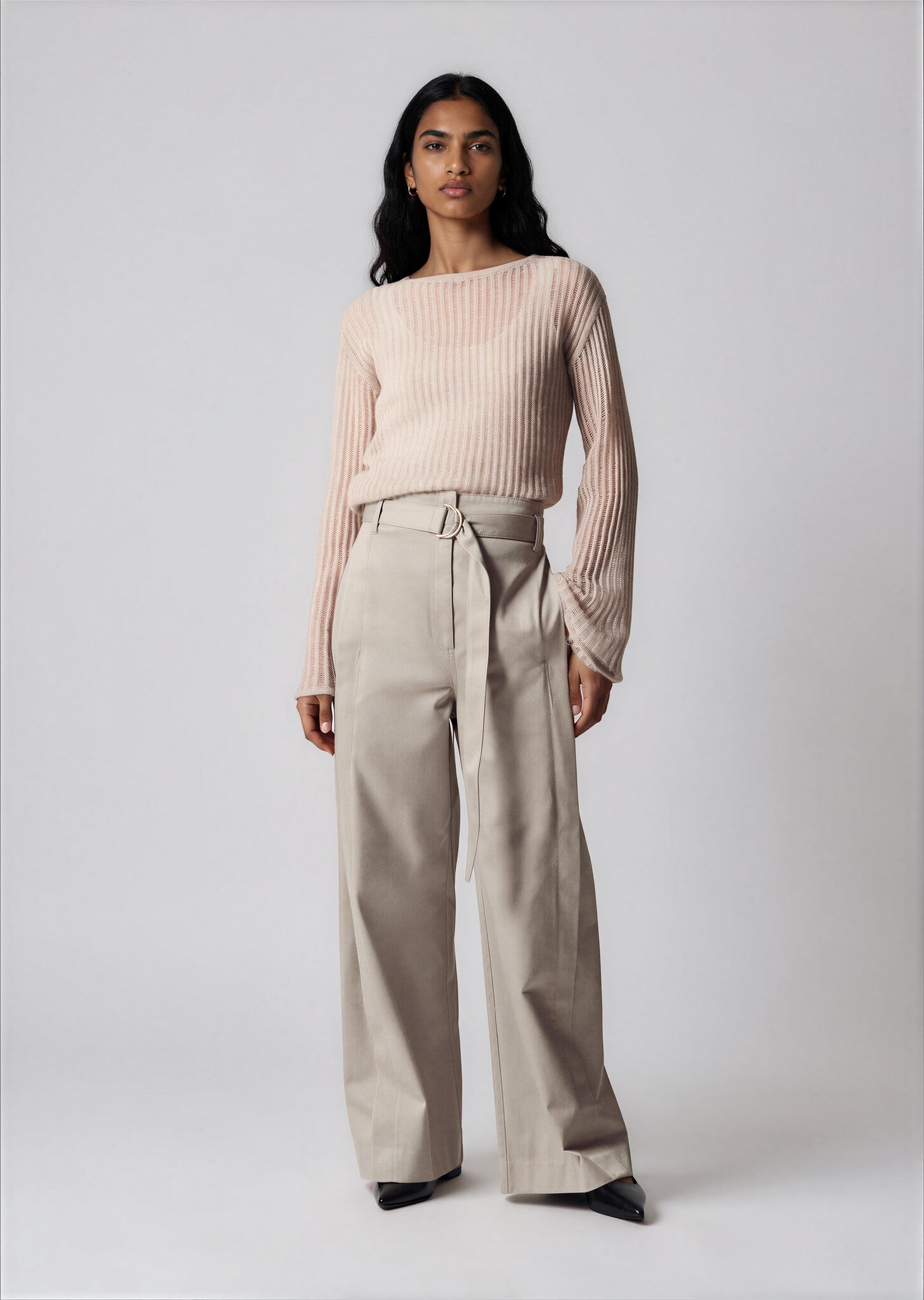 & Other Stories - Leon Trousers - Beige -