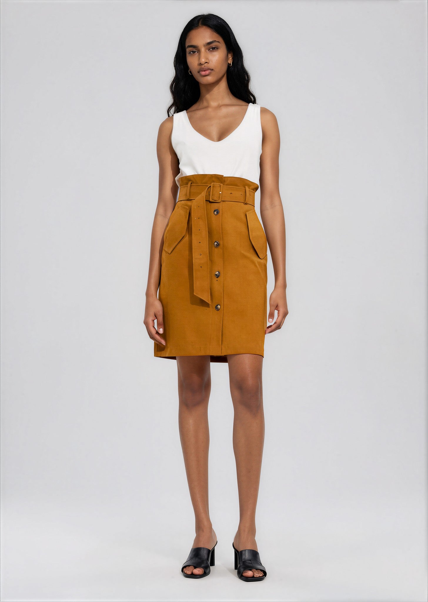 & Other Stories - Lexi Midiskirt - Yellow -