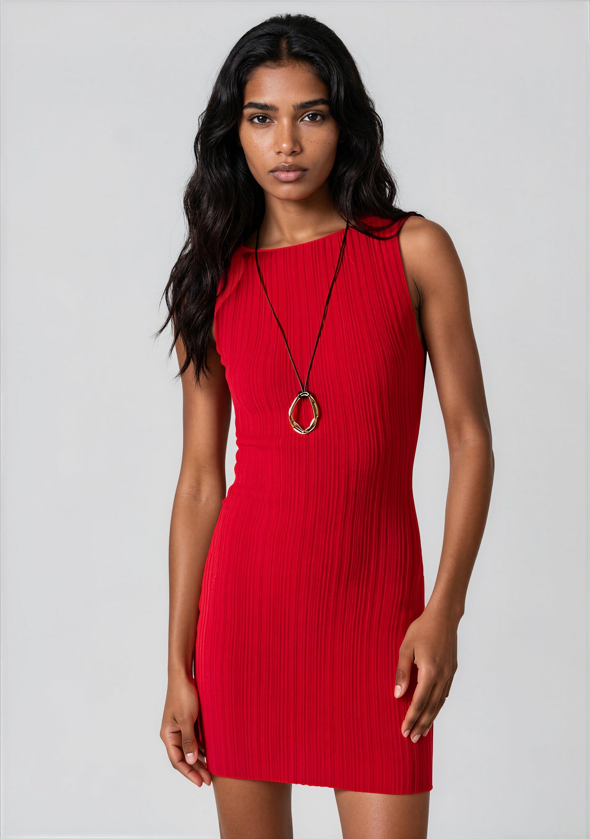 & Other Stories - Belle Dress - Red -