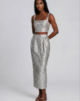 & Other Stories - Rae Skirt - Silver -