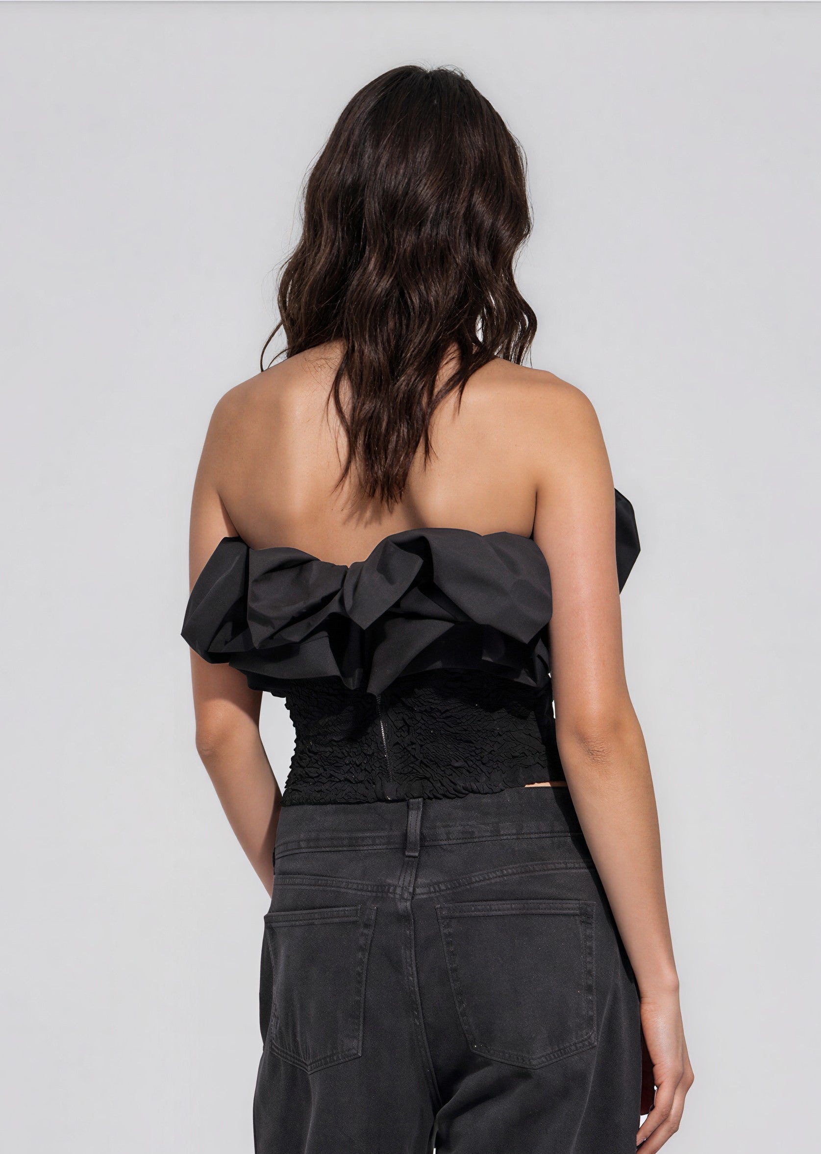 & Other Stories - Geo Treasure Top - Black -