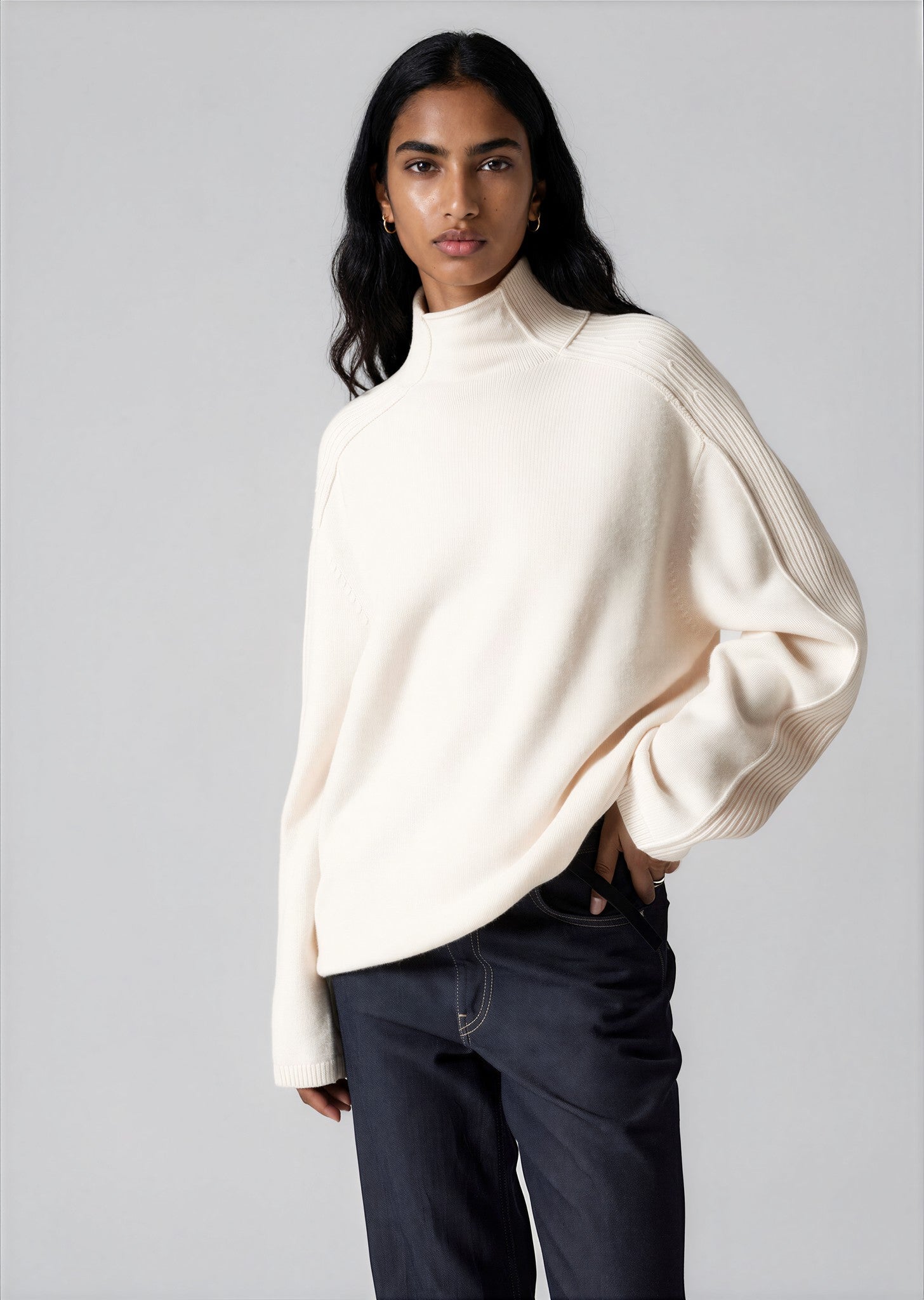 & Other Stories - Pepe Turtleneck - White -
