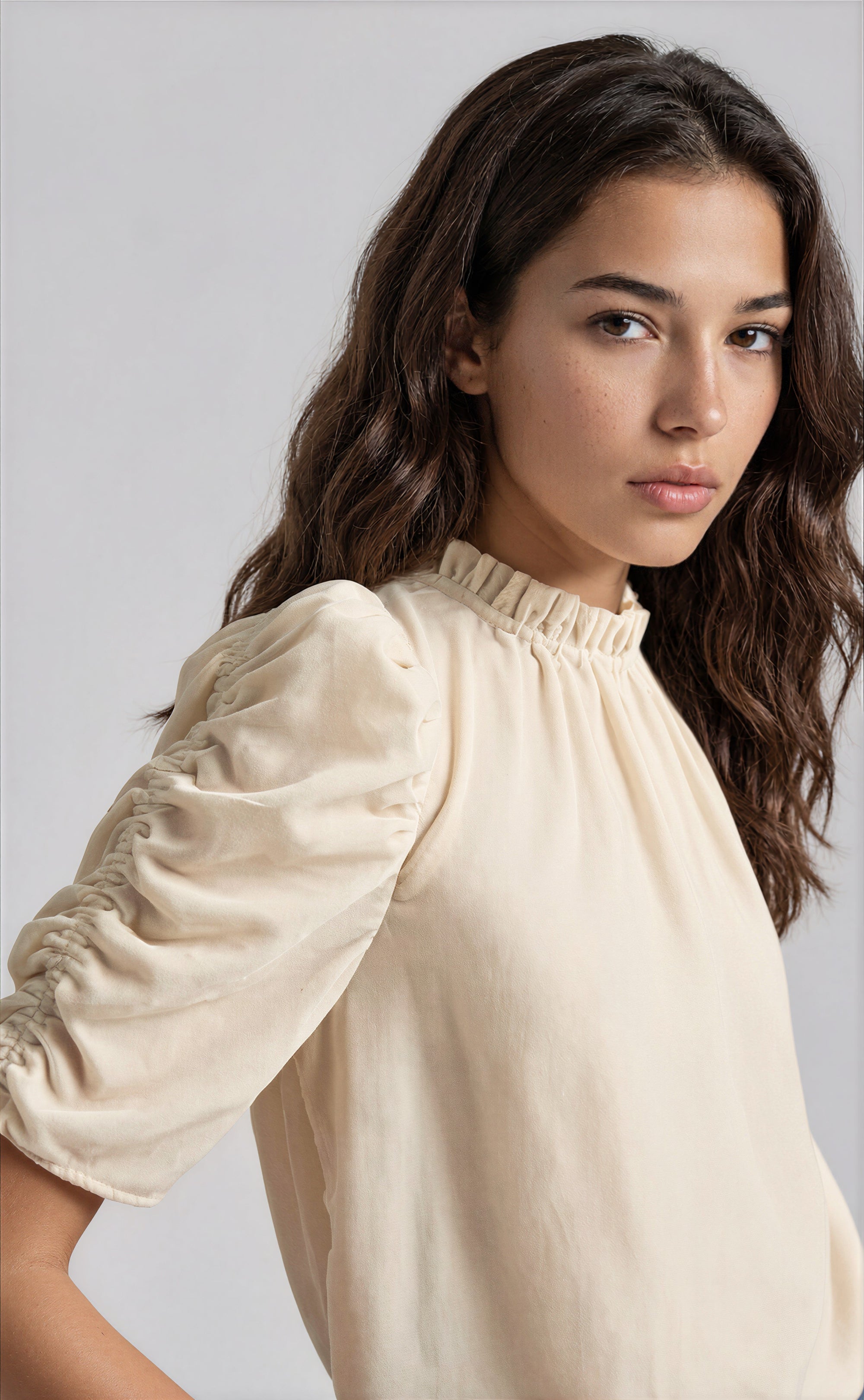 & Other Stories - Sadie Blouse - Beige -